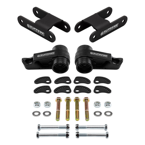 2004-2012 GMC Canyon 1-3" Front + 2" Rear Lift Includes Camber/Caster Alignment & Lockout Kit