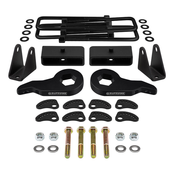 2000-2006 GMC Yukon XL 1500 Full Lift Kit Includes Camber/Caster Alignment Kit + Shock Extenders