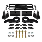 2001-2010 Chevrolet Silverado 3500HD Full Lift Kit Includes Camber/Caster Alignment Kit + Shock Extenders