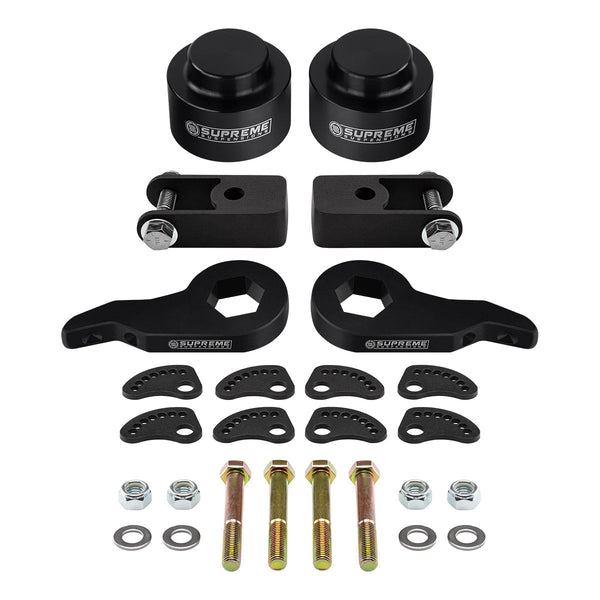 2000-2006 GMC Yukon XL 1500 6-Lug Full Lift Kit + Shock Extenders + Camber/Caster Alignment Kit