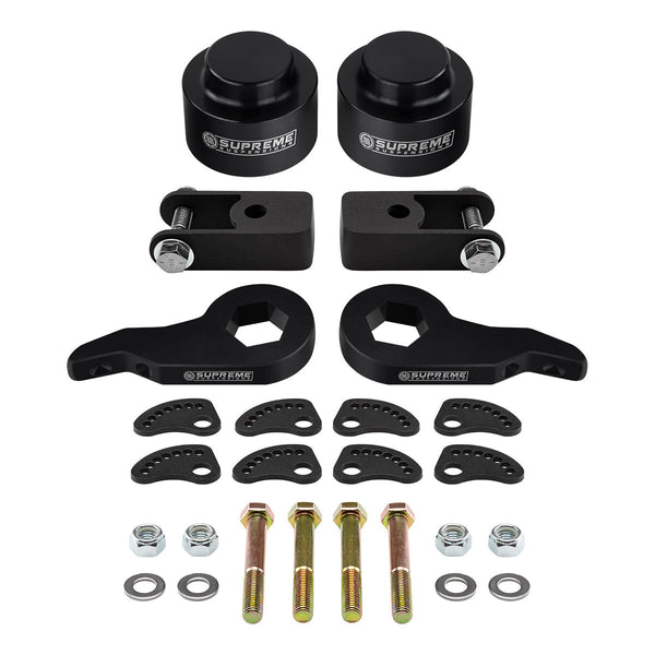 2000-2006 GMC Yukon 1500 6-Lug Full Lift Kit + Shock Extenders + Camber/Caster Alignment Kit