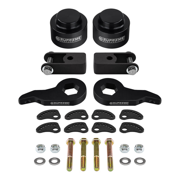 2002-2006 Chevrolet Avalanche 1500 Full Lift Kit + Shock Extenders + Camber/Caster Alignment Kit