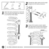 2007(New)-2023 Chevy Silverado 1500 Front Suspension Lift Kit Kit & Spring Compressor 2WD 4WD