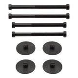 2" Rear Lift Kit For 1988-1998 Chevrolet K1500 37" Extra Leafs With U-Bolts